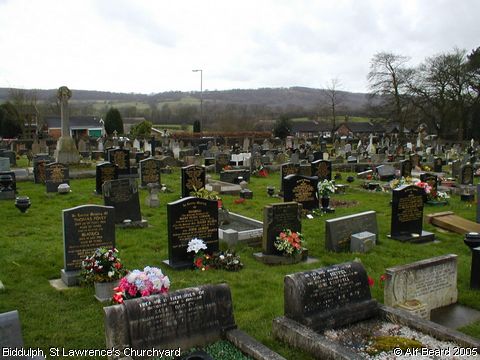 Recent Photograph of St Lawrence's Churchyard (Biddulph)