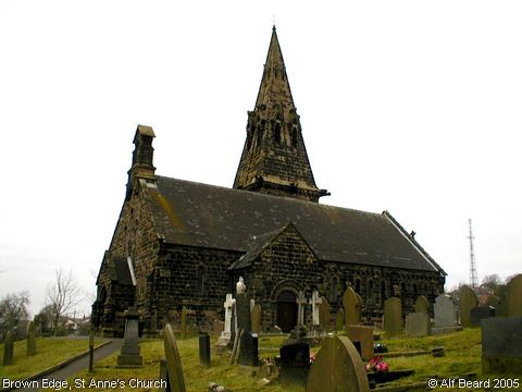 Recent Photograph of St Anne's Church (Brown Edge)
