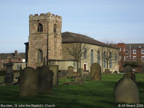 Recent Photograph of St John the Baptist's Church (Burslem)