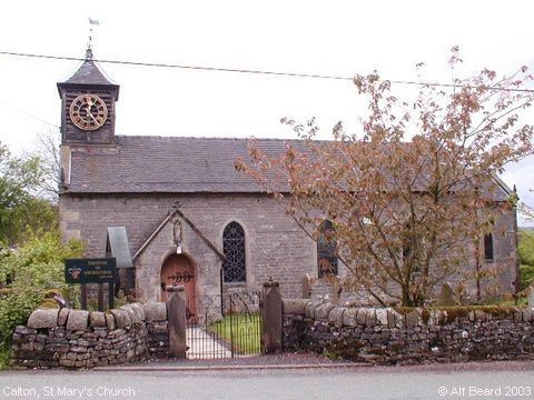 Recent Photograph of St Mary's Church (Calton)