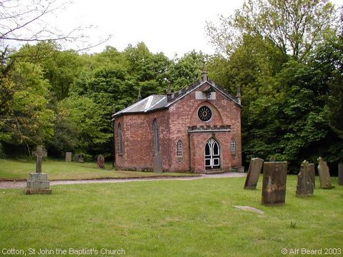 Recent Photograph of St John the Baptist's Church (Cotton)