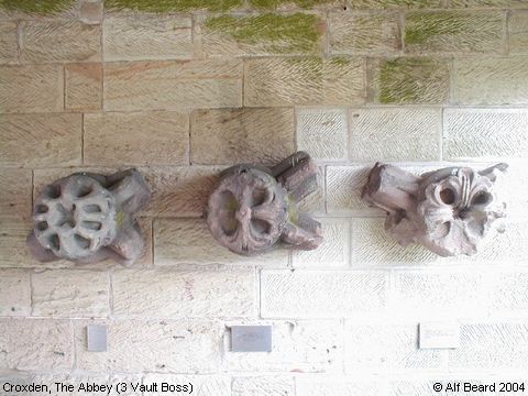 Recent Photograph of The Abbey (3 Vault Boss) (Croxden)