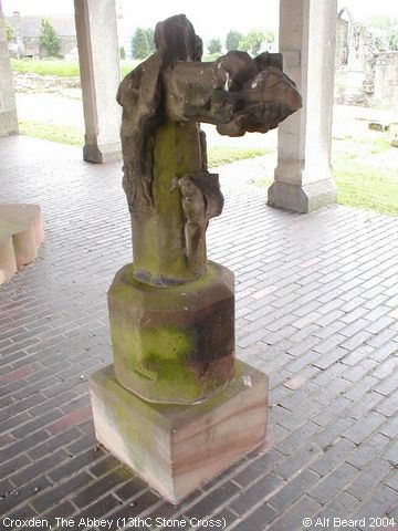 Recent Photograph of The Abbey (13thC Stone Cross) (Croxden)
