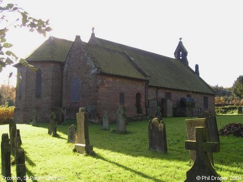 Recent Photograph of St Paul's Church (2004) (Croxton)