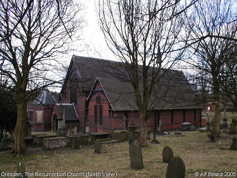 Recent Photograph of The Resurrection Church (North View) (Dresden)