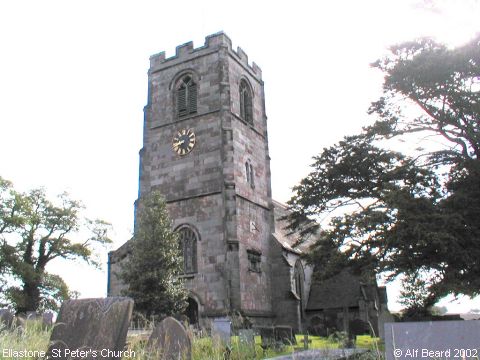 Recent Photograph of St Peter's Church (Ellastone)