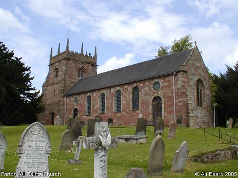 Recent Photograph of All Saints Church (Forton)