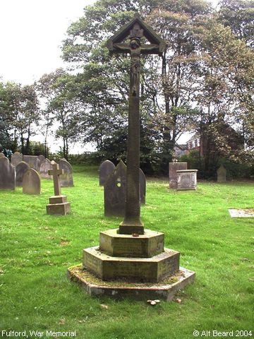 Recent Photograph of War Memorial (Fulford)
