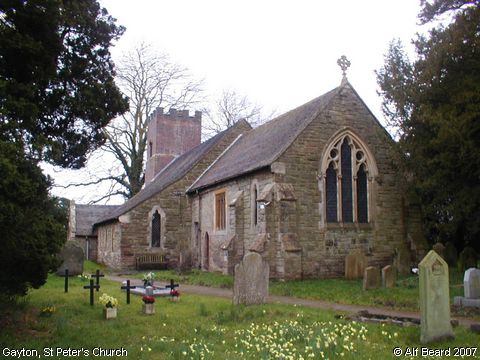 Recent Photograph of St Peter's Church (Gayton)