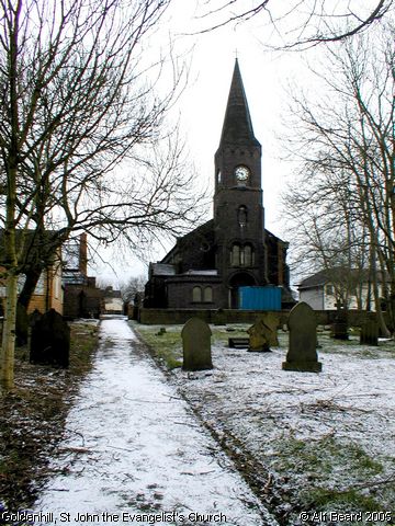 Recent Photograph of St John the Evangelist's Church (Goldenhill)