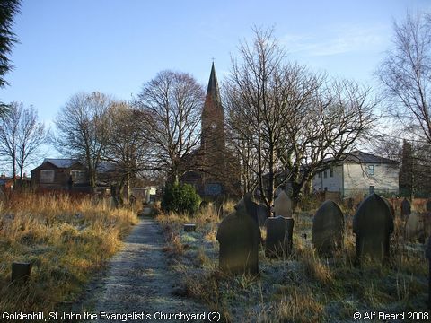 Recent Photograph of St John the Evangelist's Churchyard (2) (Goldenhill)
