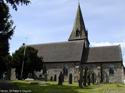 Recent Photograph of St Peter's Church (Hixon)