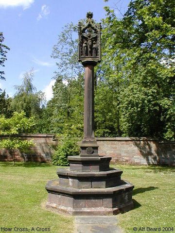 Recent Photograph of A Cross (Hoar Cross)