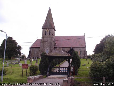 Recent Photograph of St John the Baptist's Church (Lych Gate) (Kingstone)