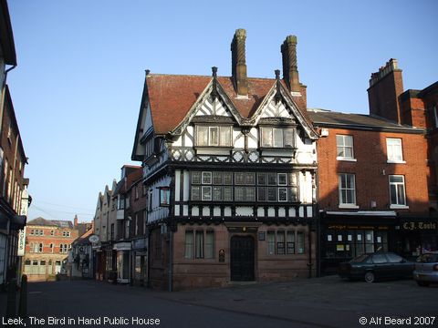 Recent Photograph of The Bird in Hand Public House (Leek)