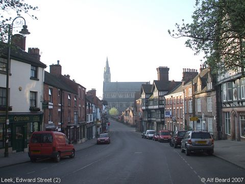 Recent Photograph of Edward Street (2) (Leek)
