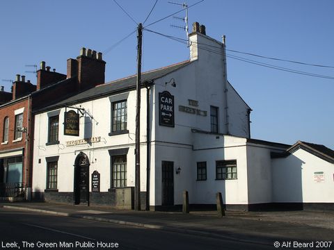 Recent Photograph of The Green Man Public House (Leek)