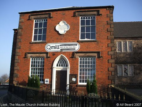 Recent Photograph of The Maude Church Institute Building (Leek)