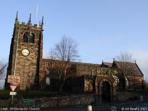 Recent Photograph of St Edward's Church (Leek)