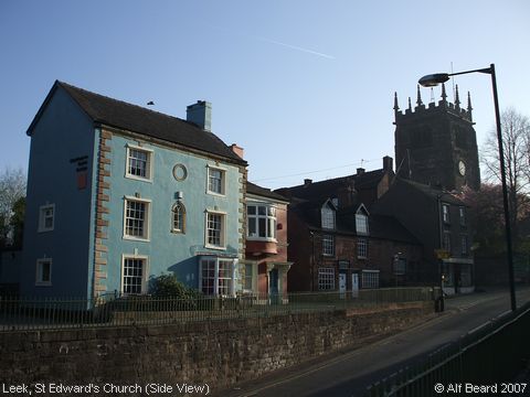 Recent Photograph of St Edward's Church (Side View) (Leek)