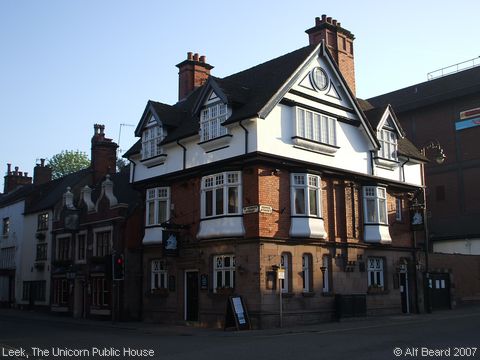 Recent Photograph of The Unicorn Public House (Leek)