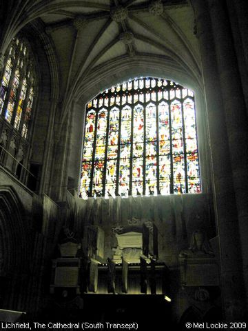 Recent Photograph of The Cathedral (South Transept) (Lichfield)
