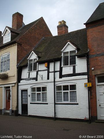Recent Photograph of Tudor House (Lichfield)