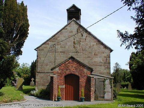 Recent Photograph of St Leonard's Church (West View) (Marston)