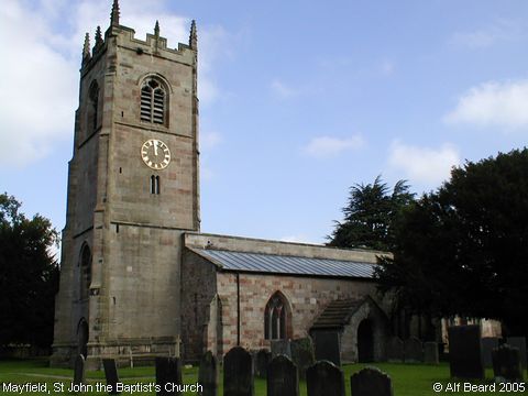 Recent Photograph of St John the Baptist's Church (Mayfield)