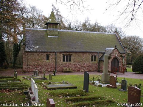 Recent Photograph of All Saints Church (Moddershall)
