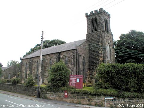 Recent Photograph of St Thomas's Church (Mow Cop)