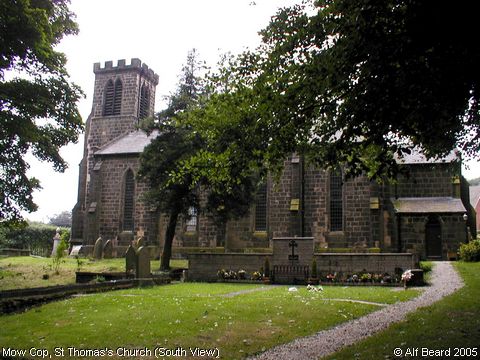 Recent Photograph of St Thomas's Church (South View) (Mow Cop)