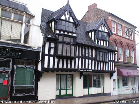 Recent Photograph of Tudor Building (Newcastle under Lyme)
