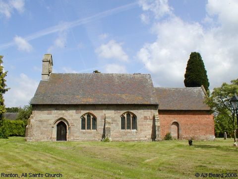 Recent Photograph of All Saints Church (Ranton)