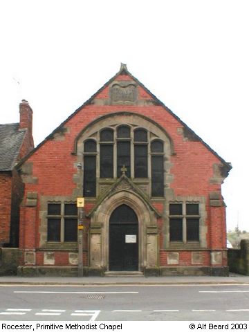 Recent Photograph of Primitive Methodist Chapel (Rocester)