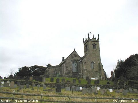 Recent Photograph of All Saints Church (Sandon)