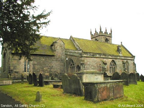 Recent Photograph of All Saints Church (2) (Sandon)