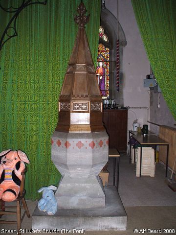 Recent Photograph of St Luke's Church (The Font) (Sheen)