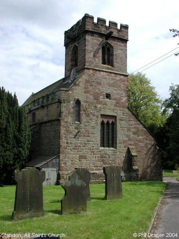 Recent Photograph of All Saints Church (Standon)