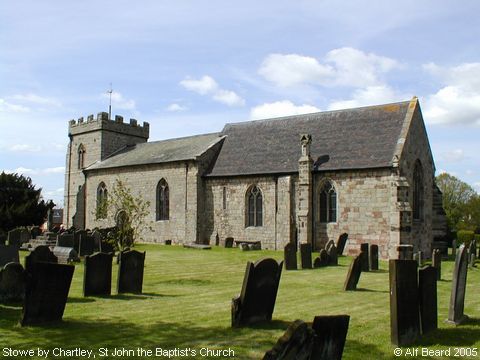 Recent Photograph of St John the Baptist's Church (Stowe by Chartley)