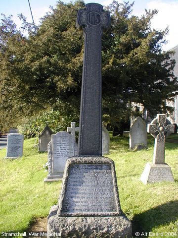 Recent Photograph of War Memorial (Stramshall)