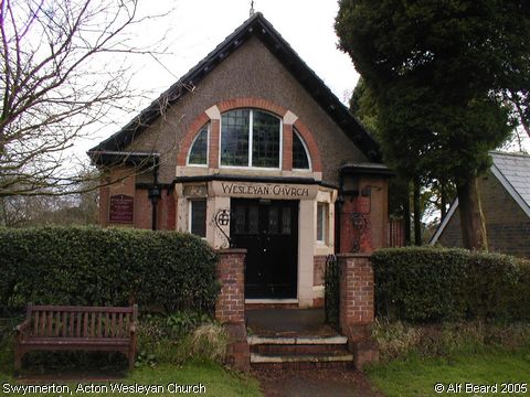 Recent Photograph of Acton Wesleyan Church (Swynnerton)