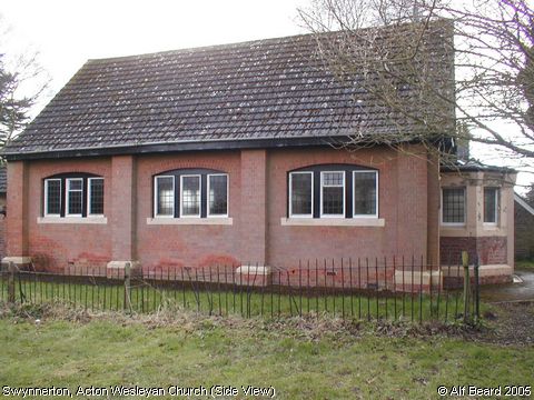 Recent Photograph of Acton Wesleyan Church (Side View) (Swynnerton)