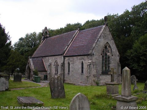 Recent Photograph of St John the Baptist's Church (SE View) (Tixall)