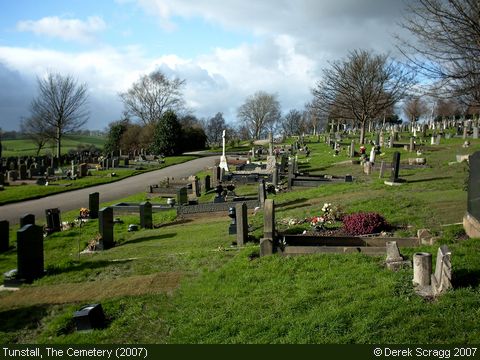 Recent Photograph of The Cemetery (2007) (Tunstall)