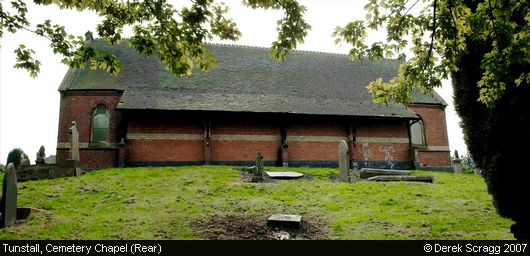 Recent Photograph of Cemetery Chapel (Rear) (Tunstall)