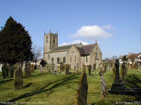 Recent Photograph of St Lawrence's Church (Warslow)