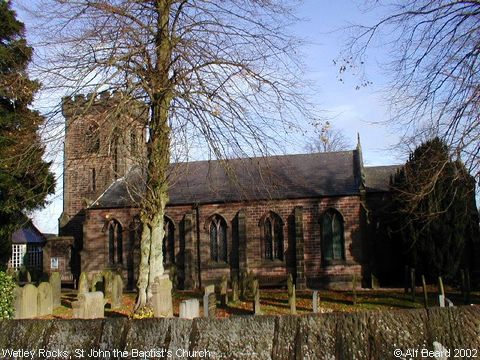 Recent Photograph of St John the Baptist's Church (Wetley Rocks)
