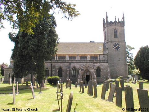Recent Photograph of St Peter's Church (Yoxall)