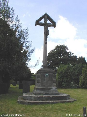 Recent Photograph of War Memorial (Yoxall)